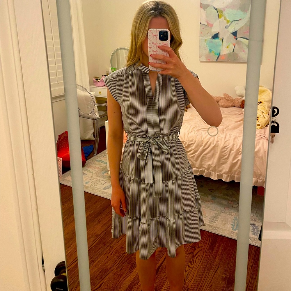 MONTEAU Striped Dress